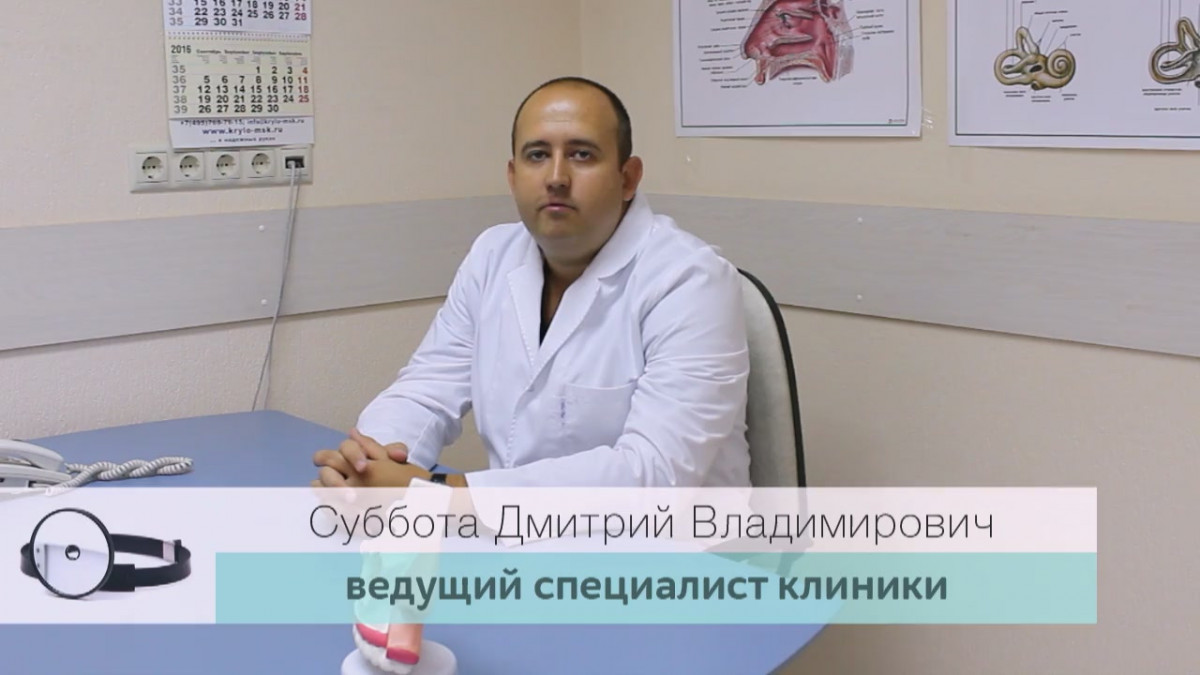 Cинусит. Симптомы и лечение.